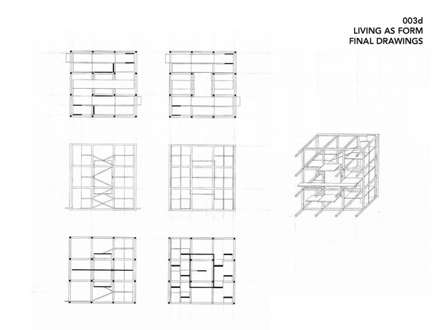 Cubic matrix drawing