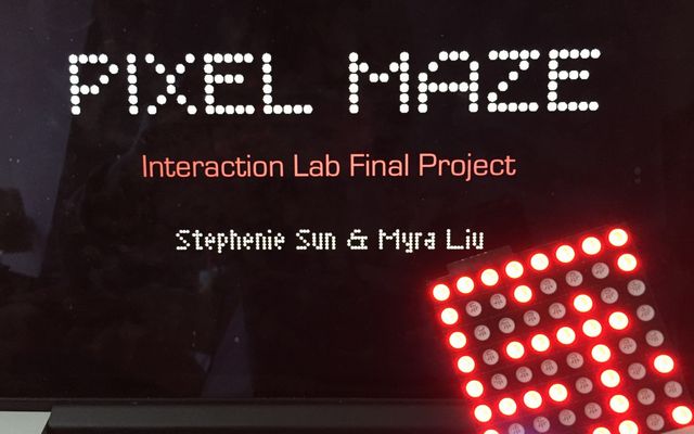 Pixel maze